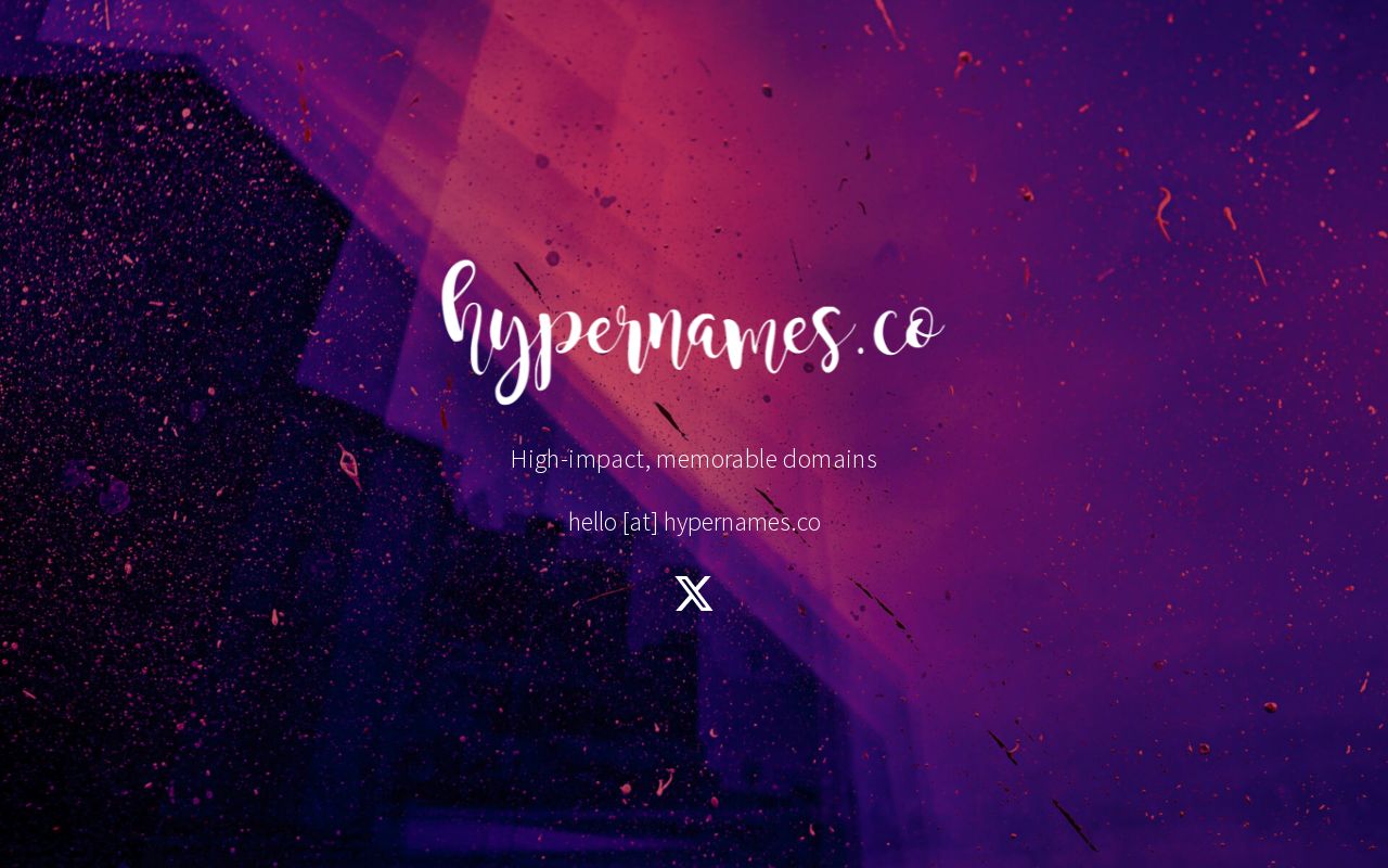 Hyper Names hypernames.co